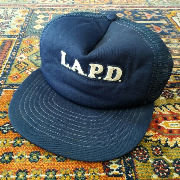 Vintage LAPD Mesh Hat - Picture 1 of 3